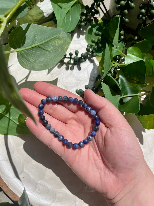 Sodalite Beaded Bracelet